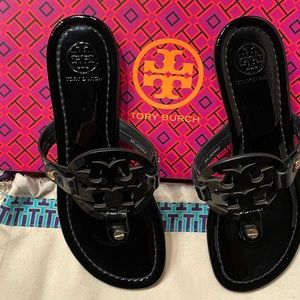 Tory Burch Patent Leather Sandals